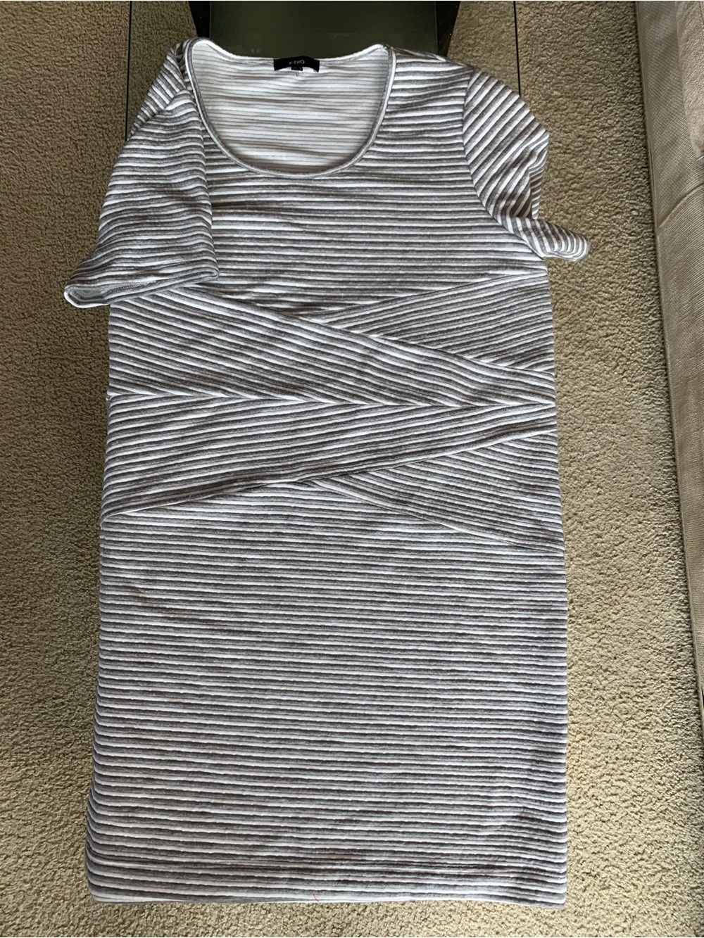 💜 Soft Striped dress